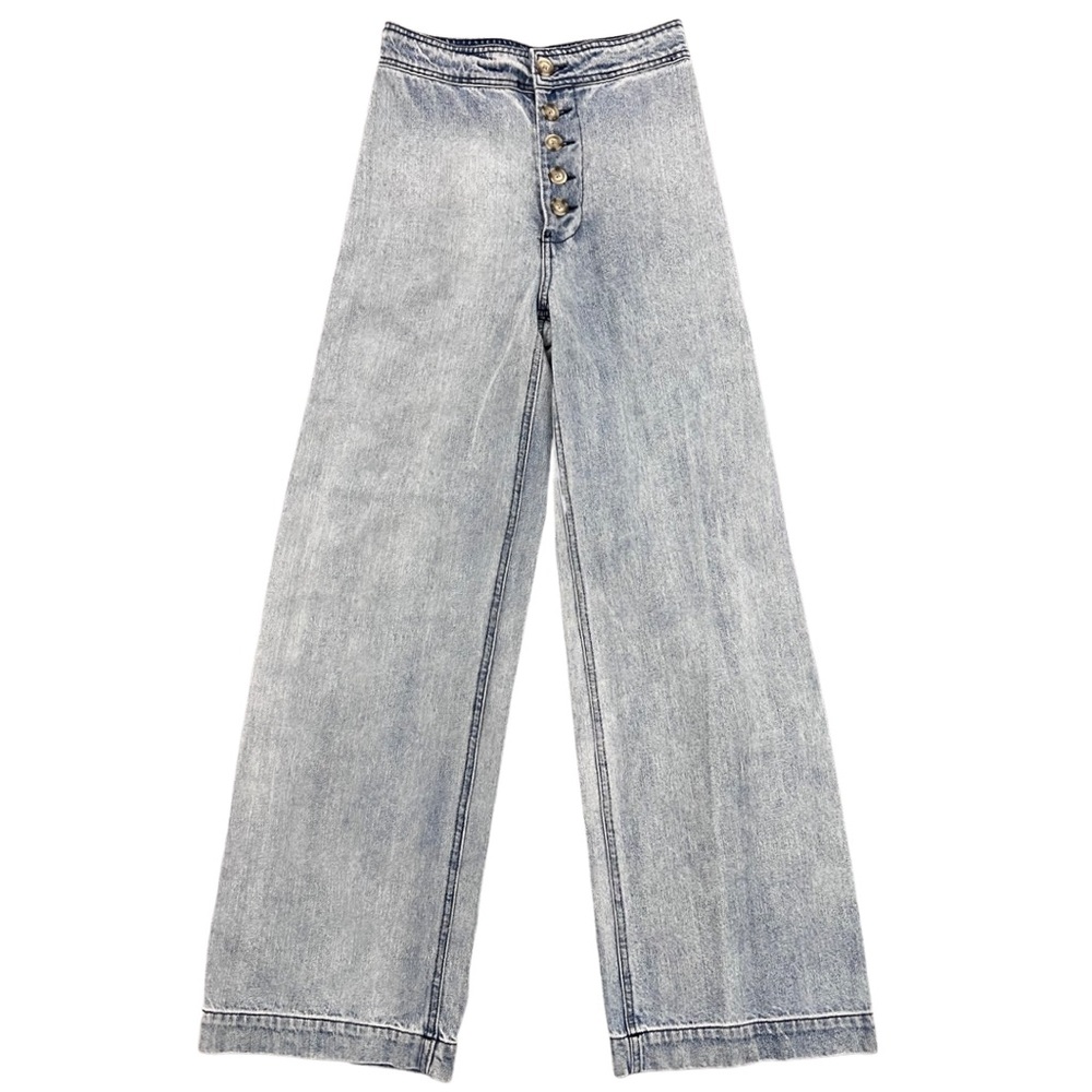 NWT $88 Every High Waist Wide Leg Jeans Runs Small - Picture 7 of 11